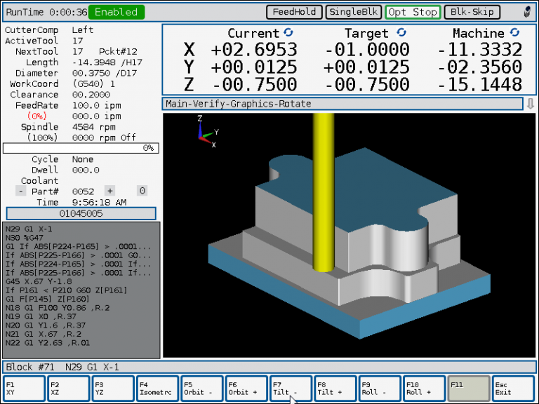DGI Desktop CNC Simulator Milltronics